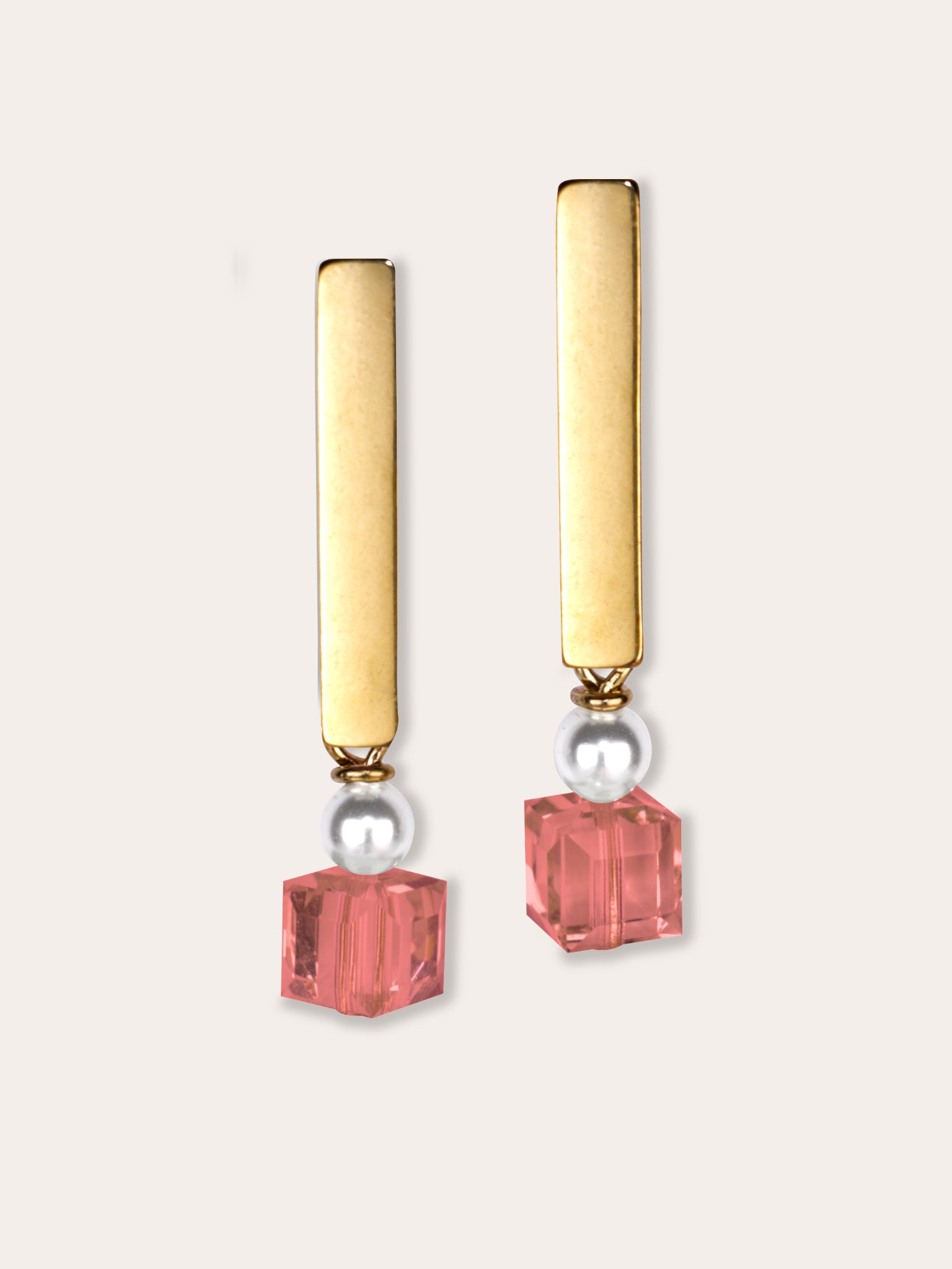 Solo cubico earrings