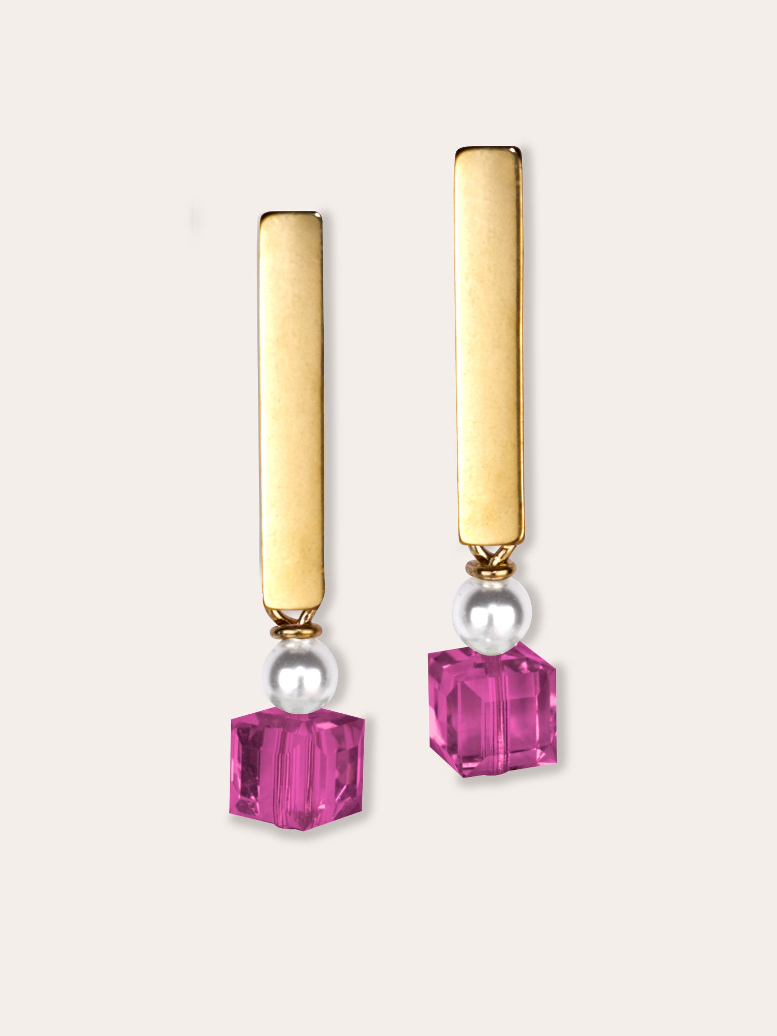 Solo cubico earrings