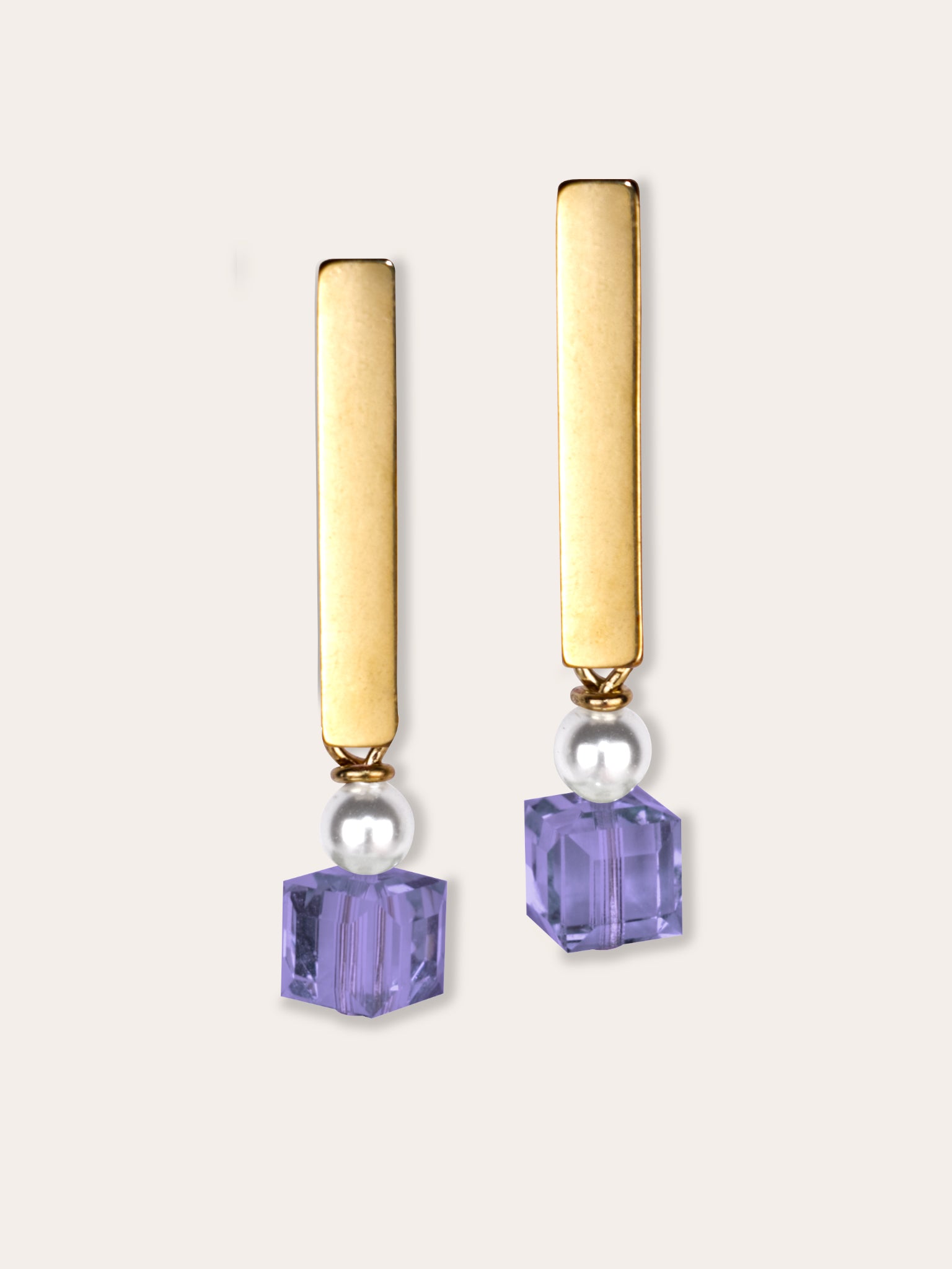 Solo cubico earrings