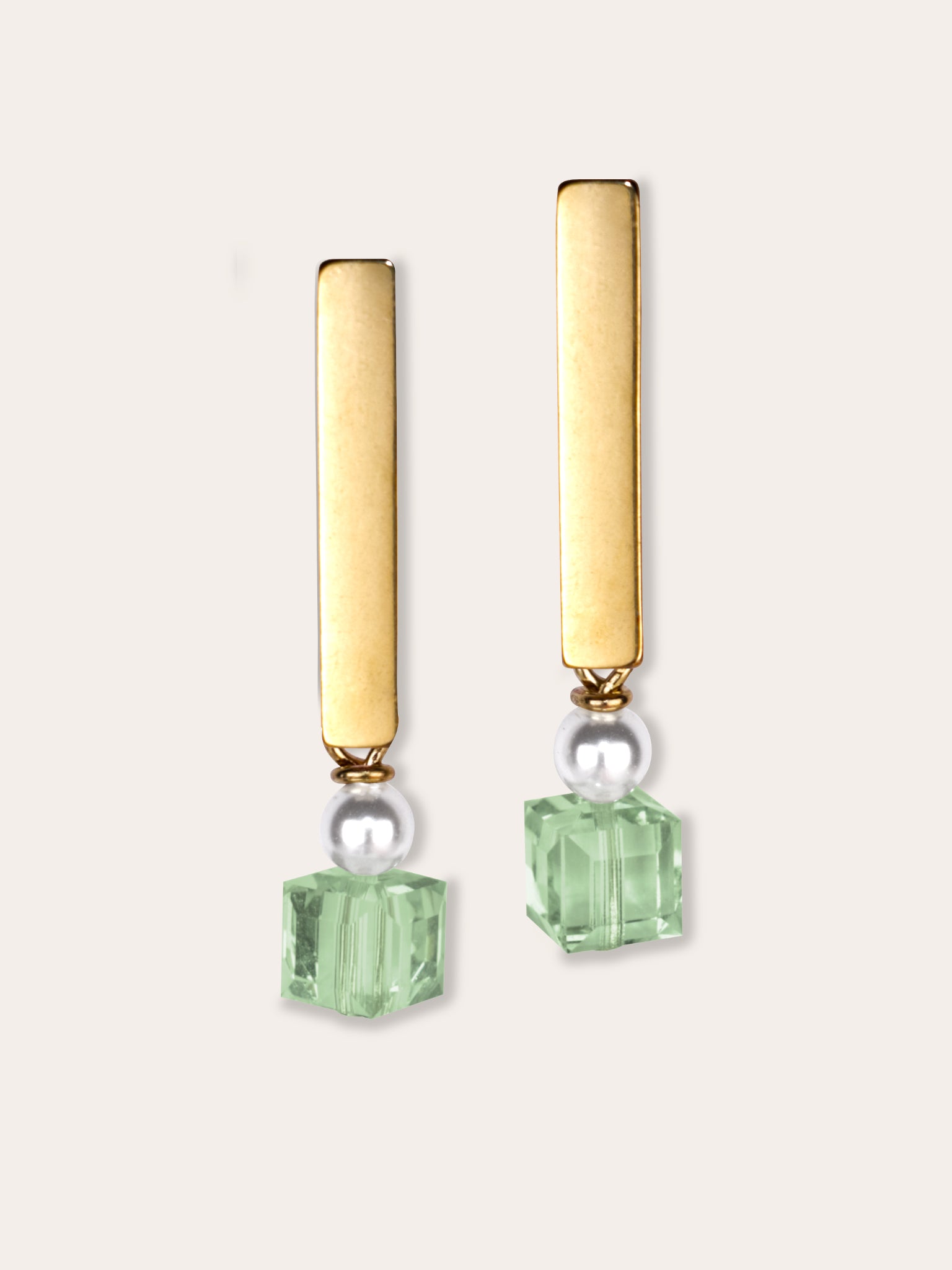 Solo cubico earrings