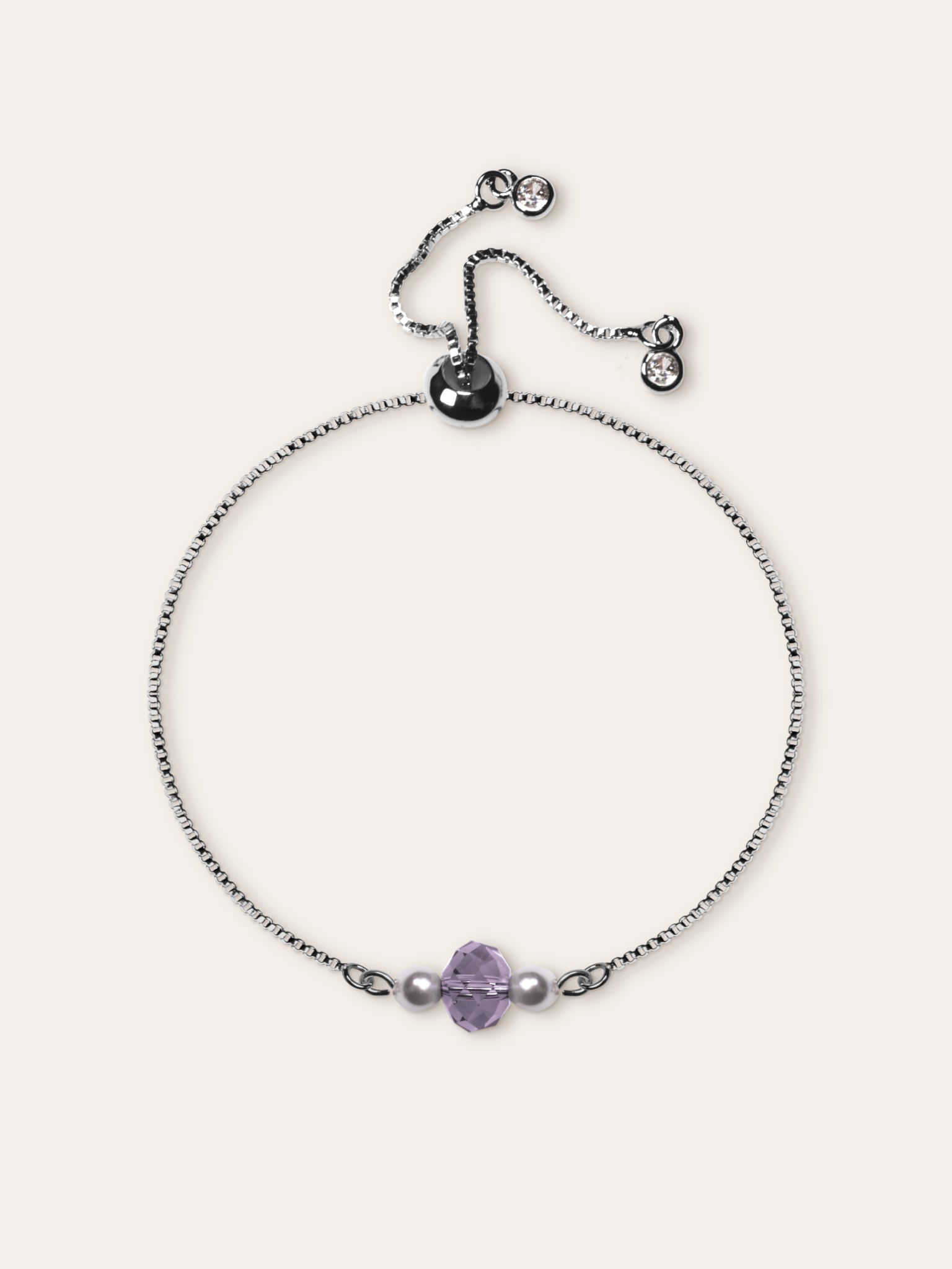 Bracelet en cristal d’Autriche et acier inoxydable – Claro