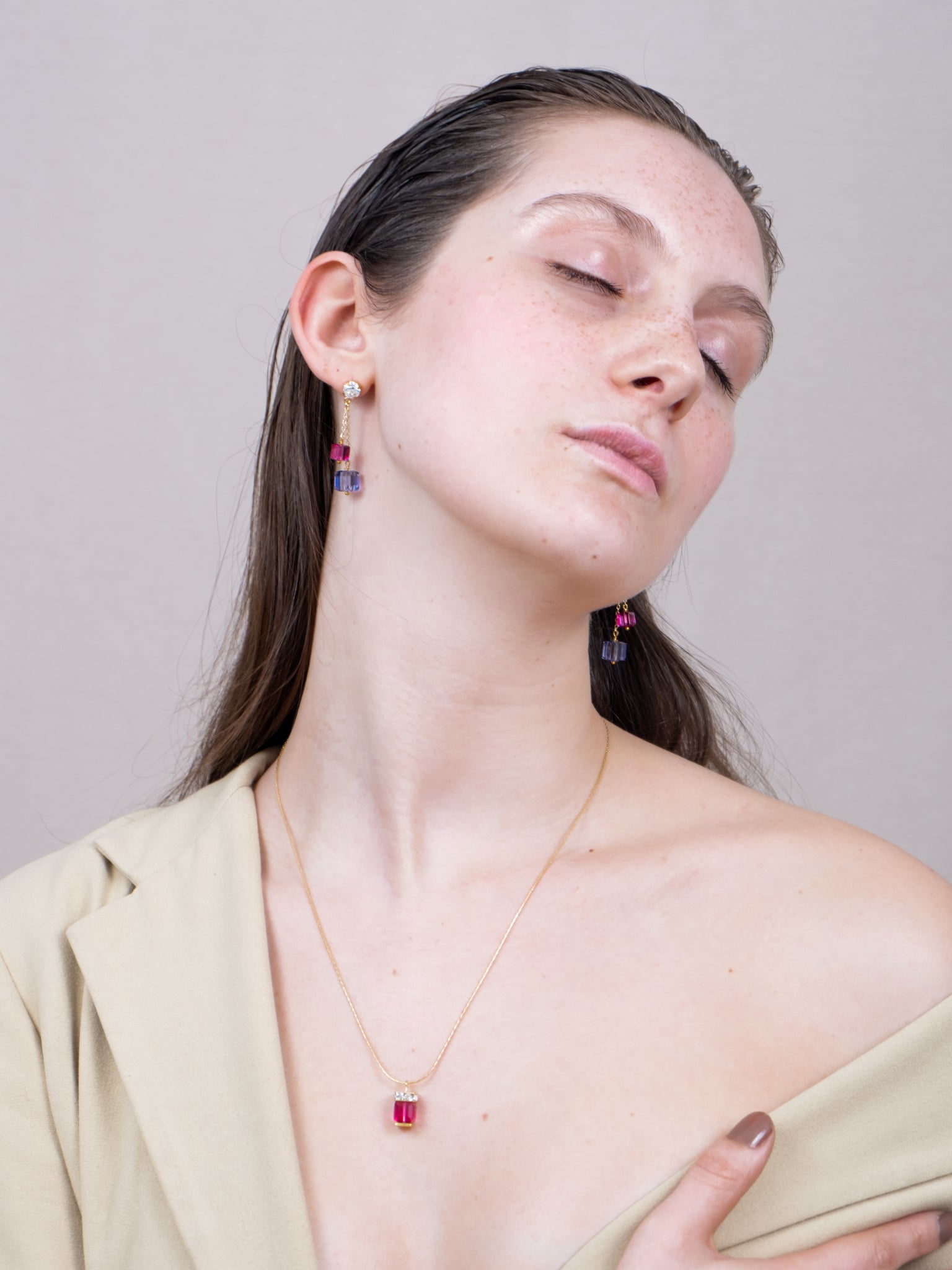 Gemelli earrings