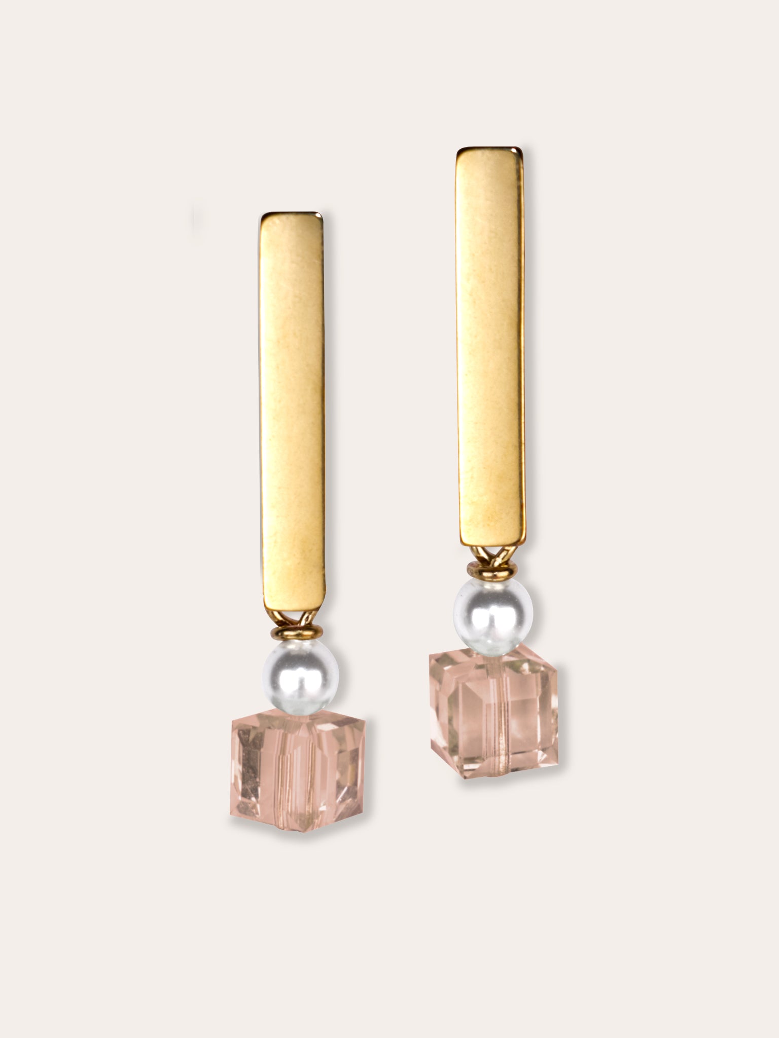 Solo cubico earrings