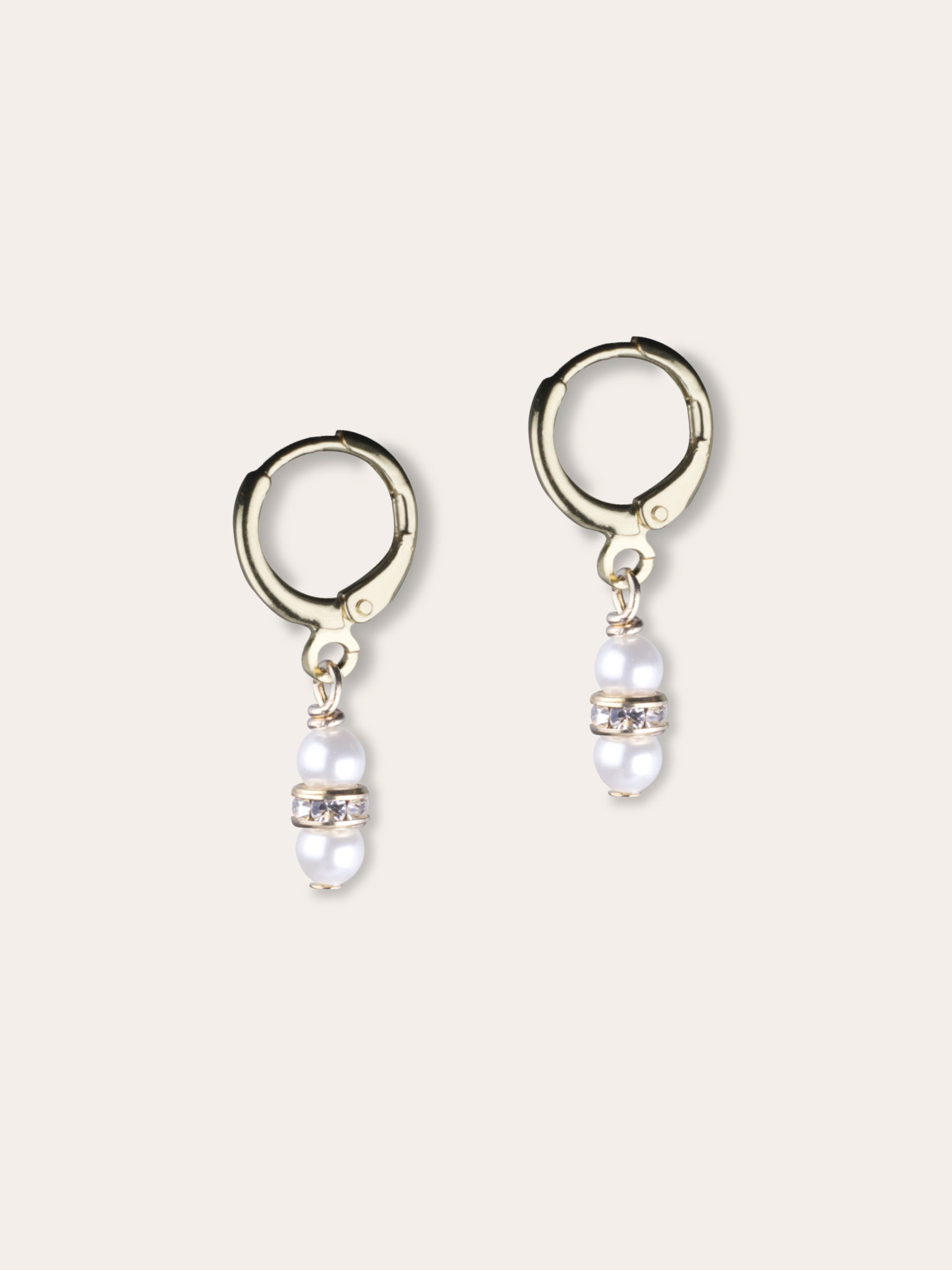 Strass oorbellen