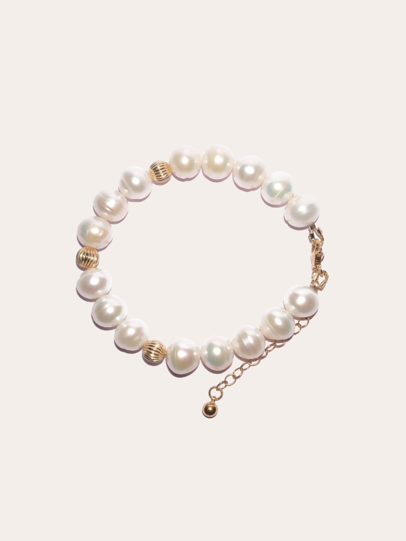 Bracelet en perle de culture et goldfilled 14K – Alba